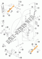 SYSTEME DE FREIN ABS pour KTM 990 ADVENTURE WHITE ABS de 2012