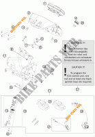 CONTACTEUR A CLE pour KTM 990 ADVENTURE WHITE ABS SPECIAL EDITION de 2012
