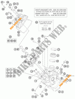 CULASSE AVANT pour KTM 990 ADVENTURE WHITE ABS SPECIAL EDITION de 2012