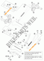 DISTRIBUTION pour KTM 990 ADVENTURE WHITE ABS SPECIAL EDITION de 2012