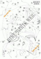 FAISCEAU ELECTRIQUE pour KTM 990 ADVENTURE WHITE ABS SPECIAL EDITION de 2012
