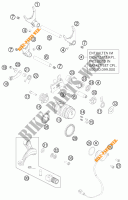 MECANISME DE SELECTION DE VITESSES pour KTM 990 ADVENTURE WHITE ABS SPECIAL EDITION de 2012