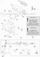 CONTACTEUR A CLE pour KTM 990 ADVENTURE WHITE ABS de 2011