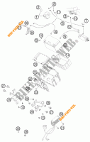 BATTERIE pour KTM 990 ADVENTURE ORANGE ABS de 2011