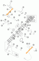 MECANISME DE SELECTION DE VITESSES pour KTM 990 ADVENTURE ORANGE ABS de 2011
