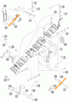 SYSTEME DE FREIN ABS pour KTM 990 ADVENTURE ORANGE ABS de 2011