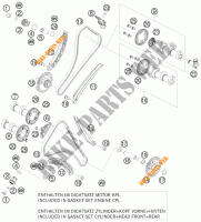DISTRIBUTION pour KTM 1190 RC8 R de 2009