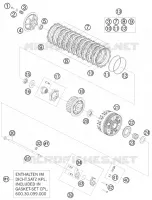 EMBRAYAGE pour KTM 990 ADVENTURE WHITE ABS de 2010