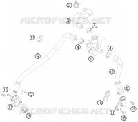 SECONDARY AIR SYSTEM SAS pour KTM 990 ADVENTURE WHITE ABS de 2010