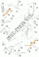 SYSTEME DE FREIN ABS pour KTM 990 ADVENTURE ORANGE ABS de 2008