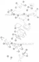 BATTERIE pour KTM 990 ADVENTURE BLACK ABS de 2007