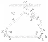 SECONDARY AIR SYSTEM SAS pour KTM 990 ADVENTURE BLACK ABS de 2007