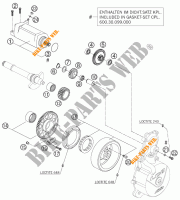 DEMARREUR ELECTRIQUE pour KTM 990 ADVENTURE ORANGE ABS de 2007