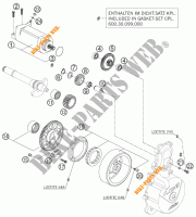 DEMARREUR ELECTRIQUE pour KTM 990 ADVENTURE ORANGE ABS de 2007