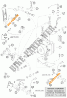SYSTEME DE FREIN ABS pour KTM 990 ADVENTURE ORANGE ABS de 2007