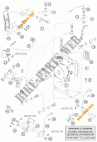 SYSTEME DE FREIN ABS pour KTM 990 ADVENTURE BLACK ABS de 2007