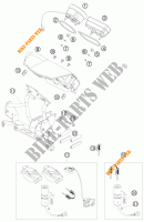 CONTACTEUR A CLE pour KTM 990 ADVENTURE BLACK ABS de 2006