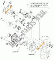 DEMARREUR ELECTRIQUE pour KTM 990 ADVENTURE ORANGE ABS de 2006