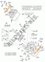 CULASSE AVANT pour KTM 950 ADVENTURE S de 2005