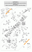 CARBURATEUR pour KTM 950 ADVENTURE S ORANGE de 2003