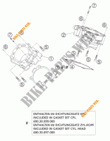 CYLINDRE pour KTM 950 ADVENTURE S ORANGE de 2003