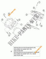CYLINDRE pour KTM 950 ADVENTURE BLACK LOW de 2004