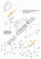 CARTER EMBRAYAGE pour KTM 950 ADVENTURE SILVER LOW de 2004