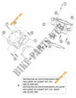 CYLINDRE pour KTM 950 ADVENTURE SILVER LOW de 2004