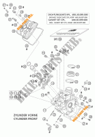 CULASSE AVANT pour KTM 950 ADVENTURE S ORANGE de 2004