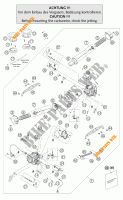 CARBURATEUR pour KTM 950 ADVENTURE SILVER de 2004
