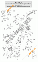 CARBURATEUR pour KTM 950 ADVENTURE SILVER de 2003