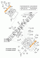 CULASSE AVANT pour KTM 950 ADVENTURE ORANGE LOW de 2003