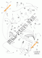 FAISCEAU ELECTRIQUE pour KTM 950 ADVENTURE ORANGE LOW de 2003