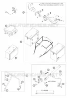 ACCESSOIRES pour KTM 640 ADVENTURE de 2005