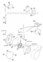 ALLUMAGE pour KTM 640 ADVENTURE de 2005