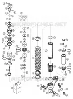 AMORTISSEUR (PIECES) pour KTM 640 ADVENTURE de 2005