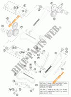 DISTRIBUTION pour KTM 990 SUPERMOTO T ORANGE ABS de 2012