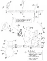 ALLUMAGE pour KTM 990 SUPERMOTO T WHITE ABS de 2012
