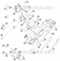 BATTERIE pour KTM 990 SUPERMOTO T WHITE ABS de 2012