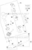 POMPE A ESSENCE pour KTM 990 SUPERMOTO T WHITE ABS de 2012