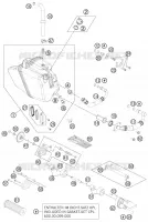 POMPE A HUILE pour KTM 990 SUPERMOTO T WHITE ABS de 2012
