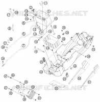 BATTERIE pour KTM 990 SUPERMOTO T BLACK ABS de 2012