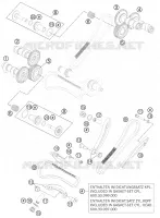 DISTRIBUTION pour KTM 990 SUPERMOTO T BLACK ABS de 2012