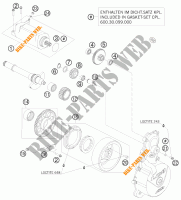 DEMARREUR ELECTRIQUE pour KTM 990 SUPERMOTO T ORANGE de 2010