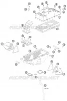 FILTRE A AIR pour KTM 990 SUPERMOTO R de 2011