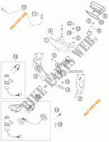 CONTACTEUR A CLE pour KTM 950 SUPERMOTO R de 2007
