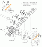 DEMARREUR ELECTRIQUE pour KTM 950 SUPERMOTO ORANGE de 2007