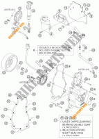 ALLUMAGE pour KTM 950 SUPERMOTO ORANGE de 2007