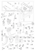 OUTILLAGE SPECIFIQUE (MOTEUR) pour KTM 950 SUPERMOTO ORANGE de 2007