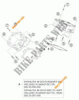 CYLINDRE pour KTM 950 SUPERMOTO ORANGE de 2007